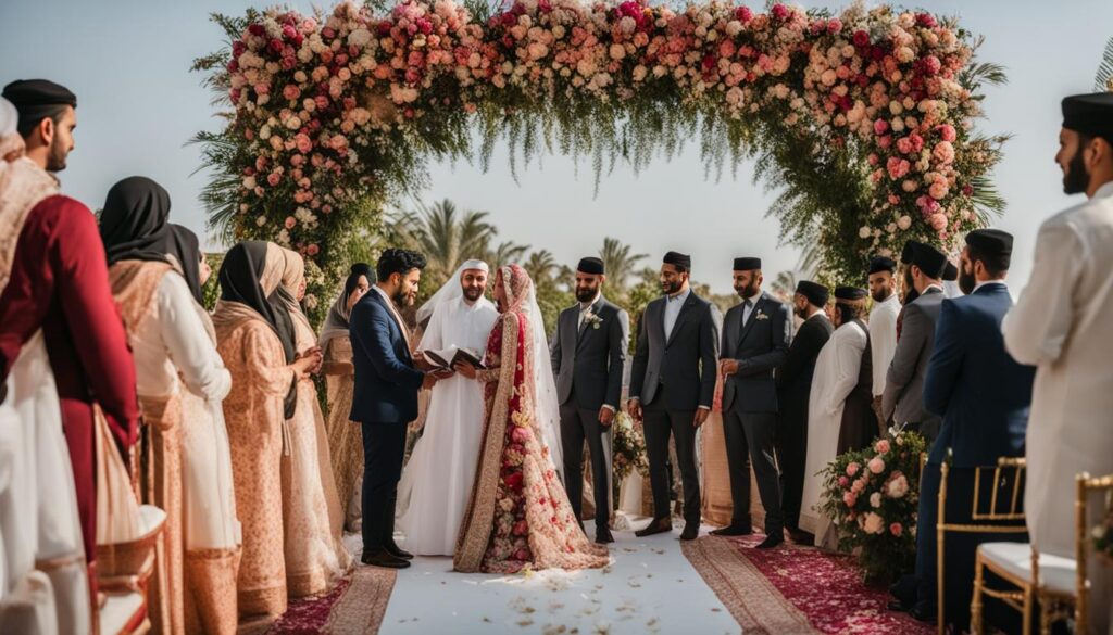 save money on a muslim wedding