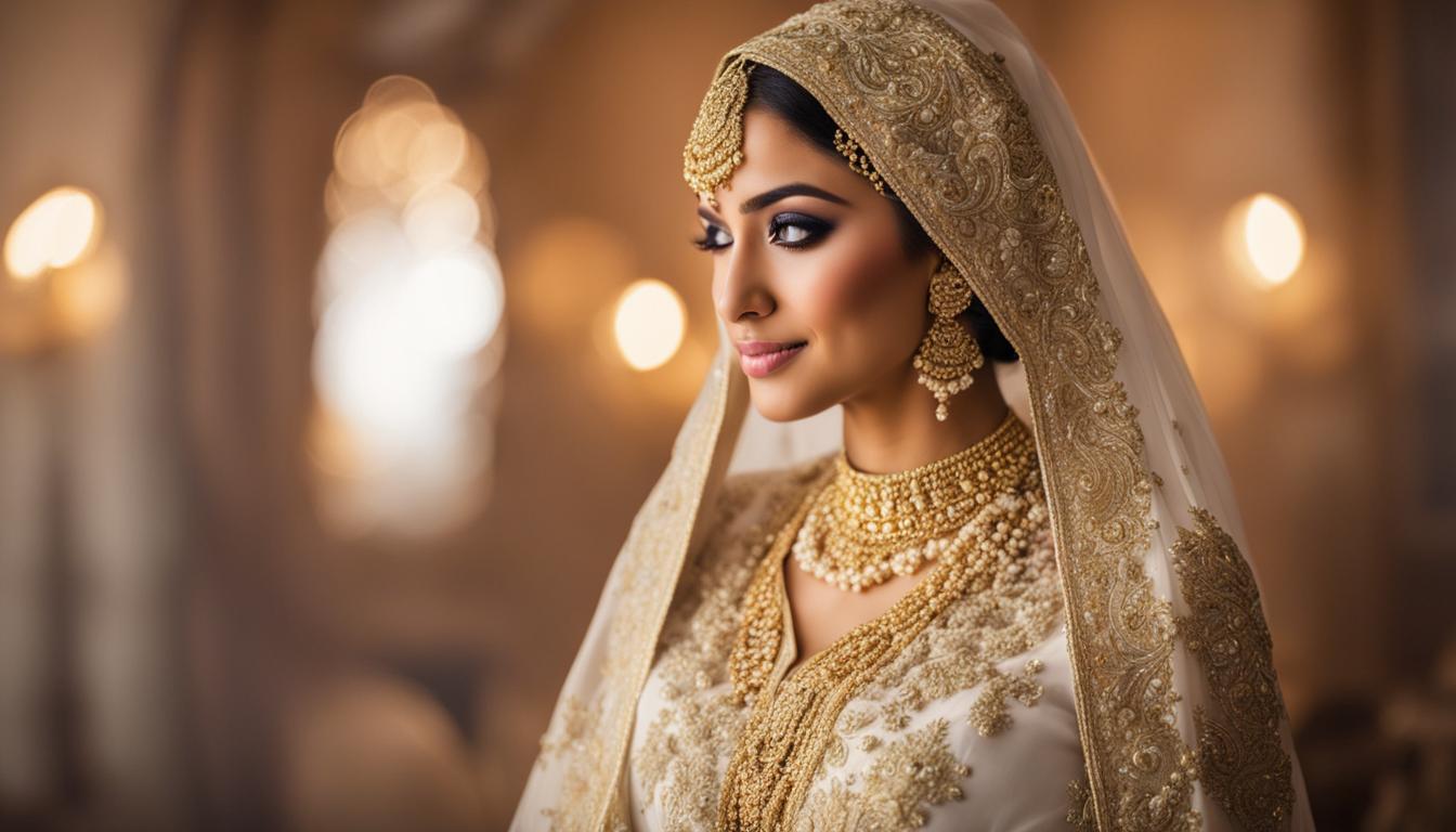 what do muslim brides wear