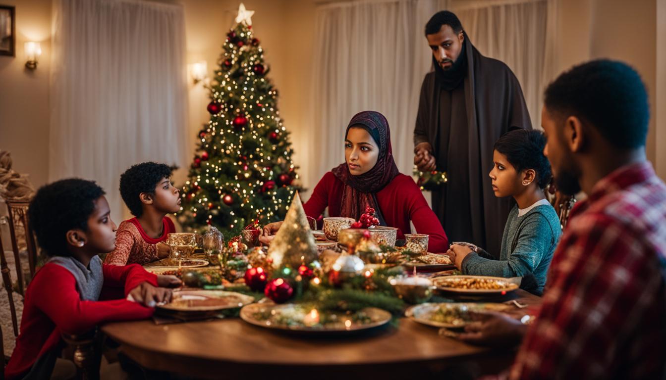 why can't muslim celebrate christmas